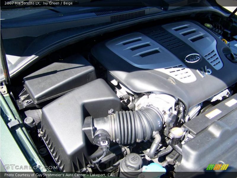 Ivy Green / Beige 2007 Kia Sorento LX
