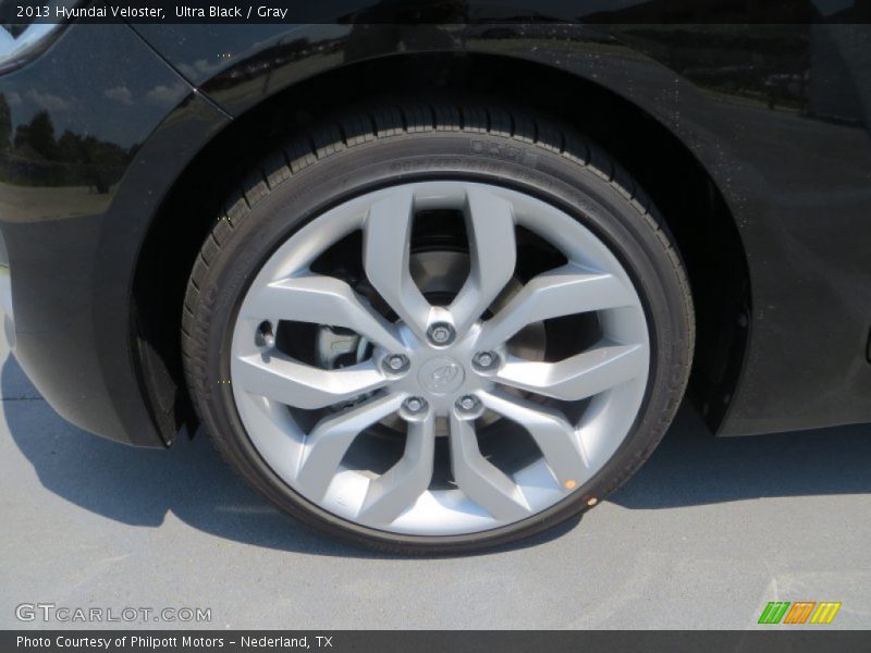 Ultra Black / Gray 2013 Hyundai Veloster