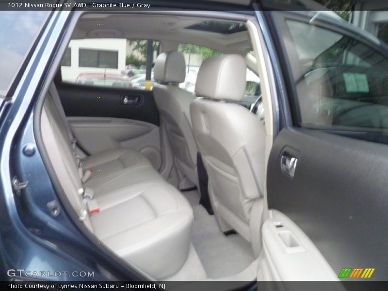 Graphite Blue / Gray 2012 Nissan Rogue SV AWD