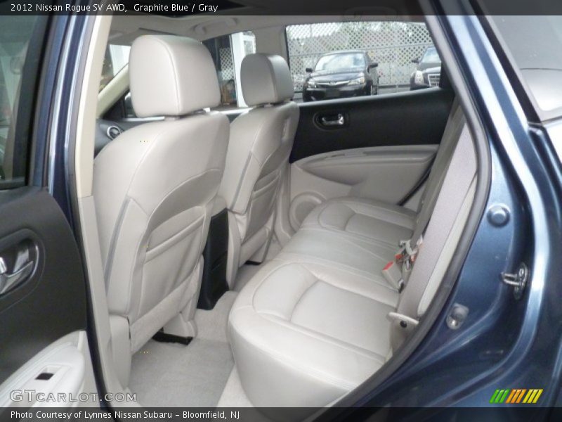 Graphite Blue / Gray 2012 Nissan Rogue SV AWD