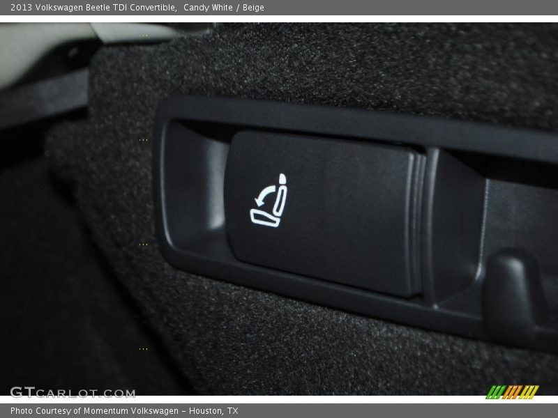 Candy White / Beige 2013 Volkswagen Beetle TDI Convertible