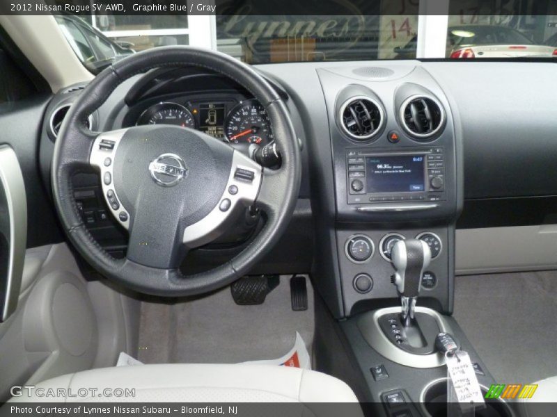 Graphite Blue / Gray 2012 Nissan Rogue SV AWD