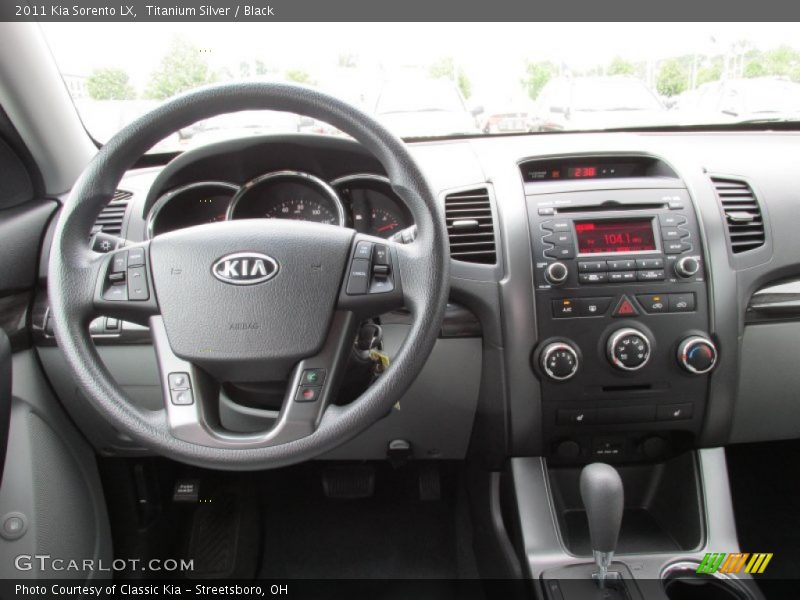 Dashboard of 2011 Sorento LX