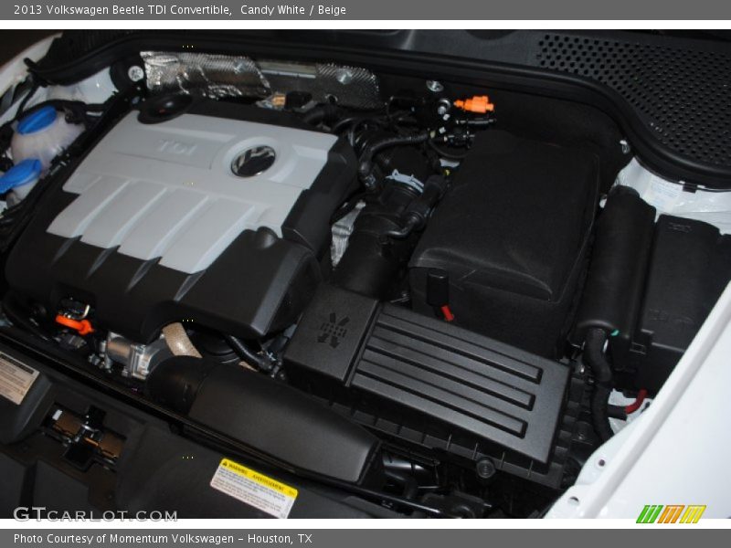 Candy White / Beige 2013 Volkswagen Beetle TDI Convertible