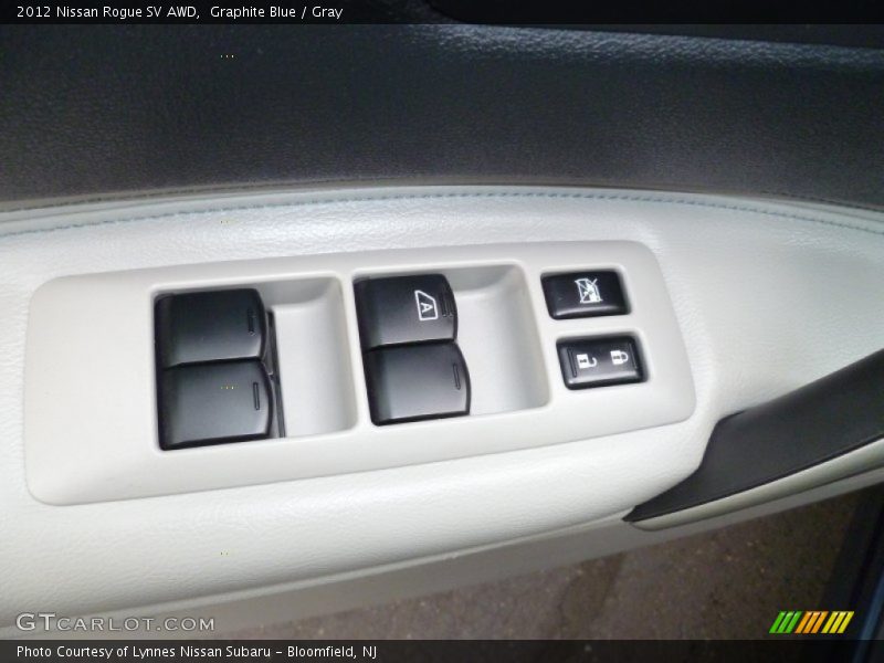 Graphite Blue / Gray 2012 Nissan Rogue SV AWD