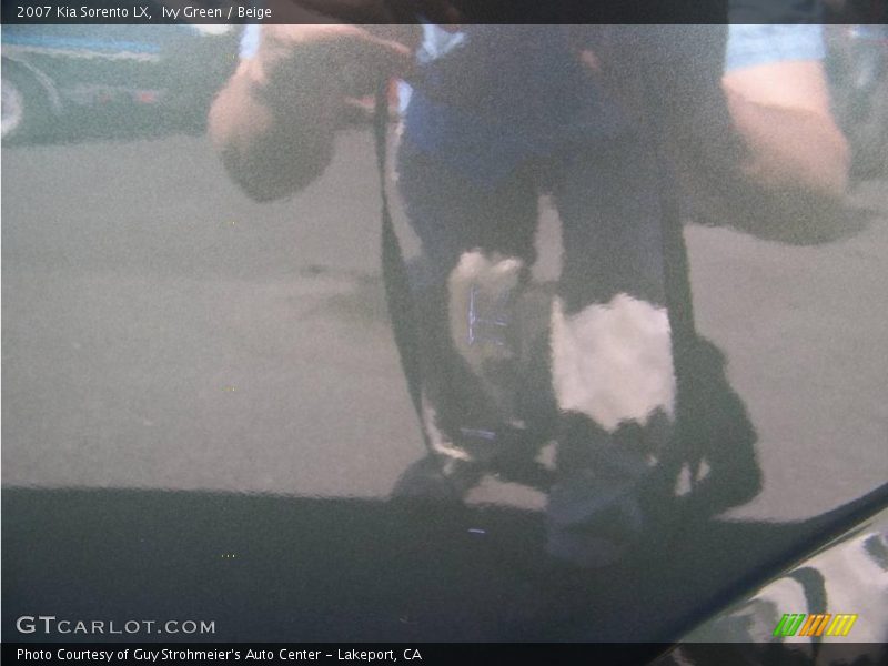 Ivy Green / Beige 2007 Kia Sorento LX