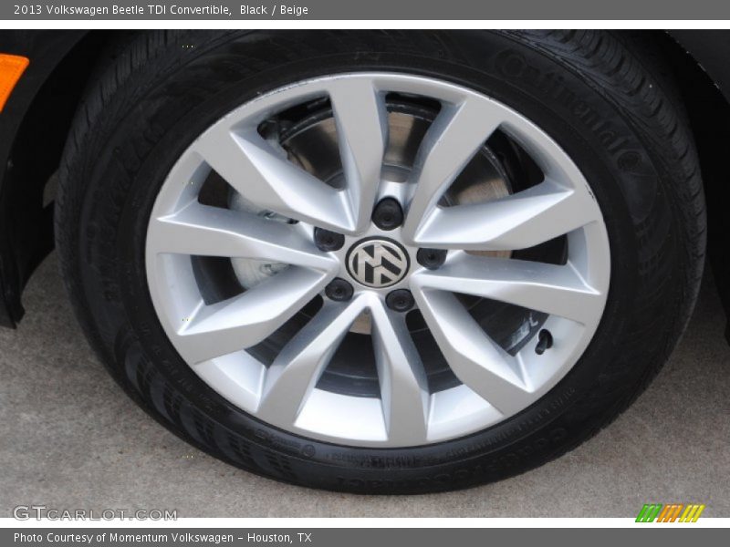 Black / Beige 2013 Volkswagen Beetle TDI Convertible