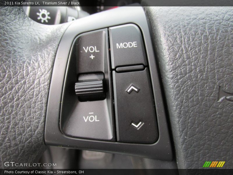 Controls of 2011 Sorento LX
