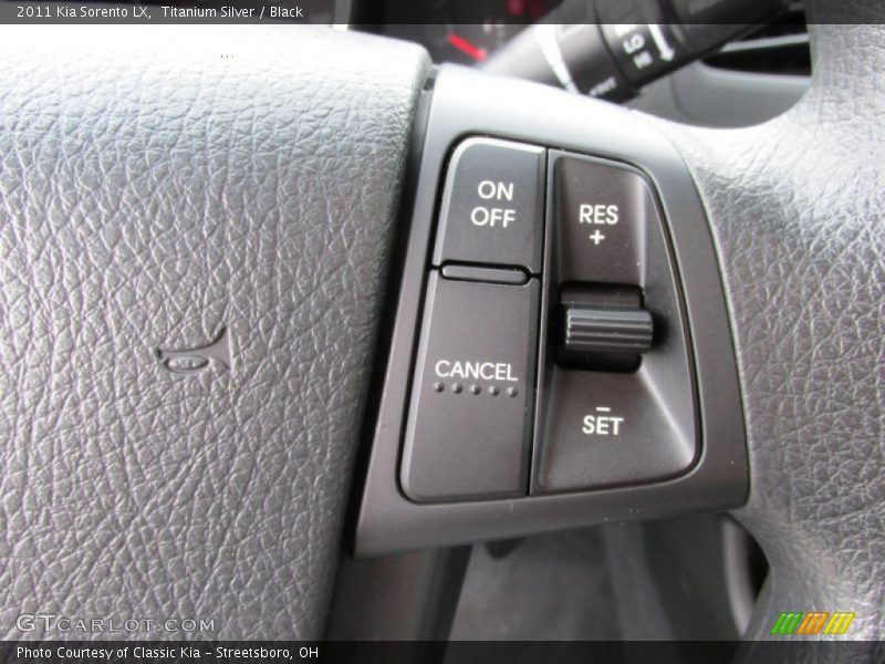 Controls of 2011 Sorento LX