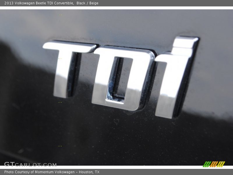 Black / Beige 2013 Volkswagen Beetle TDI Convertible