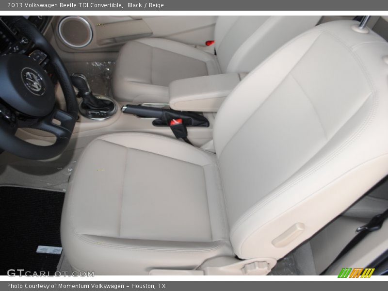Black / Beige 2013 Volkswagen Beetle TDI Convertible