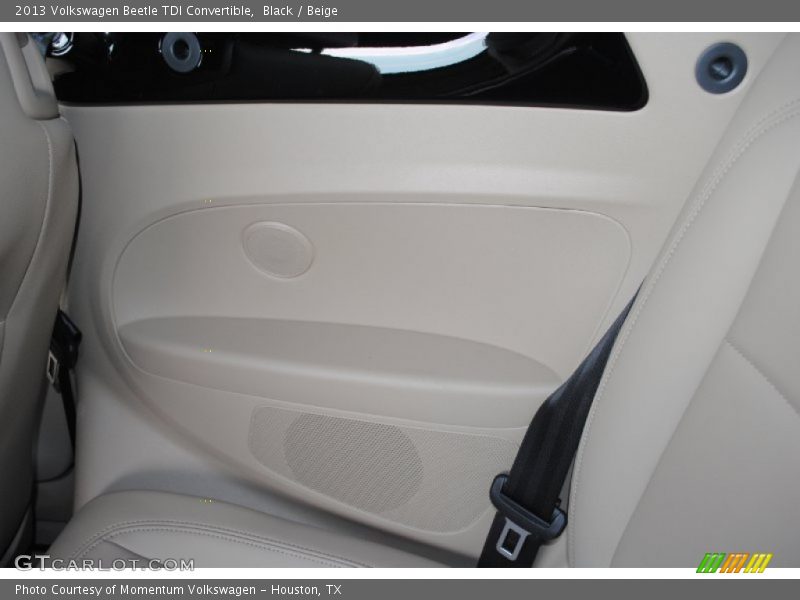 Black / Beige 2013 Volkswagen Beetle TDI Convertible