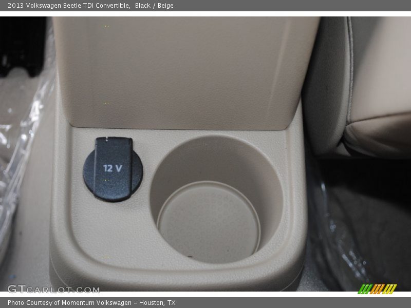 Black / Beige 2013 Volkswagen Beetle TDI Convertible
