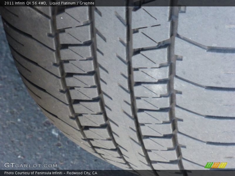 Liquid Platinum / Graphite 2011 Infiniti QX 56 4WD