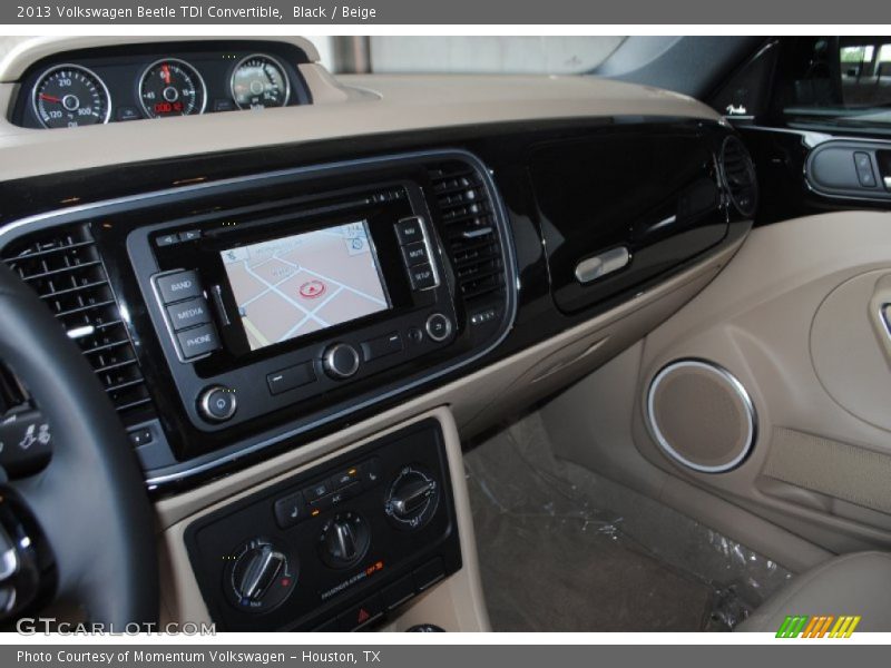 Black / Beige 2013 Volkswagen Beetle TDI Convertible