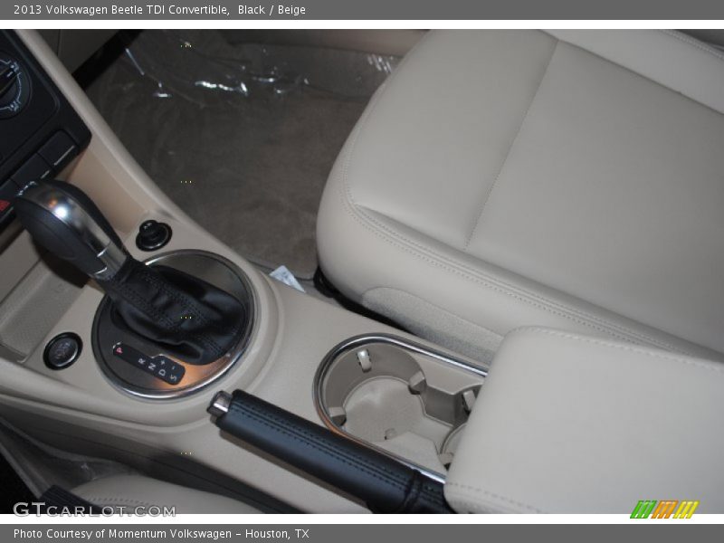 Black / Beige 2013 Volkswagen Beetle TDI Convertible