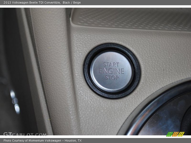 Black / Beige 2013 Volkswagen Beetle TDI Convertible