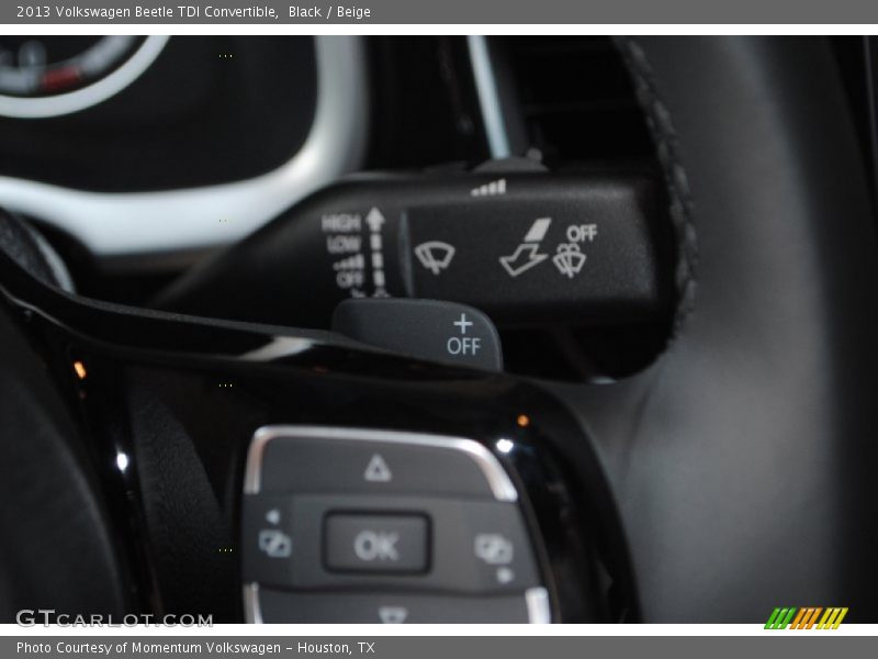 Black / Beige 2013 Volkswagen Beetle TDI Convertible