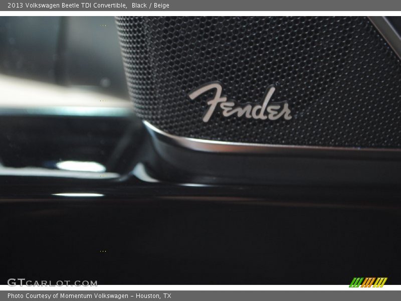 Black / Beige 2013 Volkswagen Beetle TDI Convertible