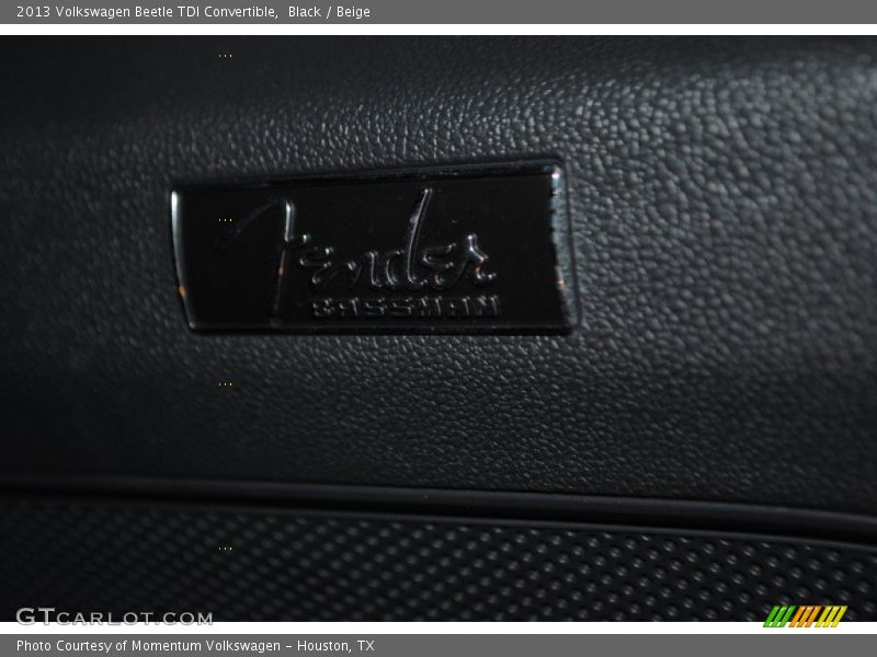 Black / Beige 2013 Volkswagen Beetle TDI Convertible