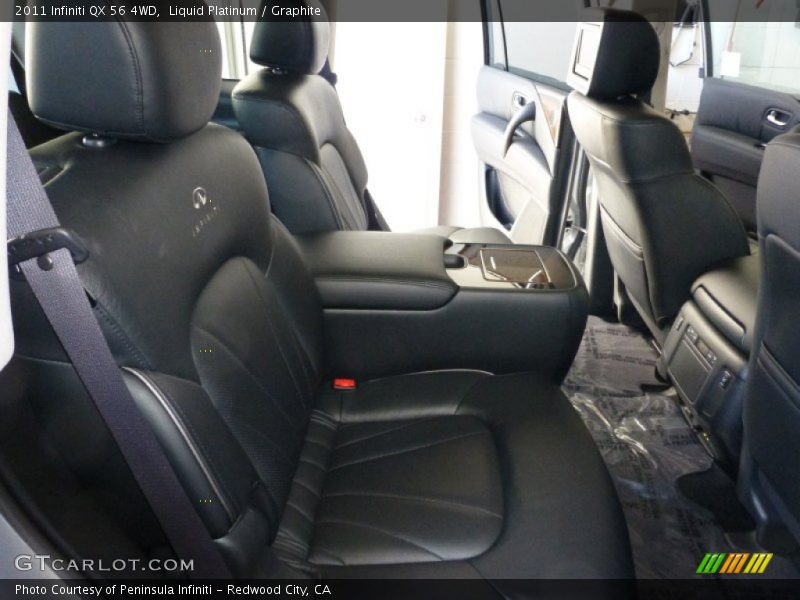 Liquid Platinum / Graphite 2011 Infiniti QX 56 4WD