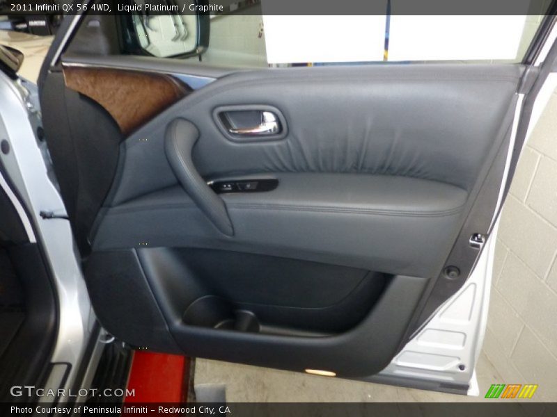 Liquid Platinum / Graphite 2011 Infiniti QX 56 4WD