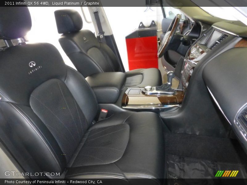 Liquid Platinum / Graphite 2011 Infiniti QX 56 4WD