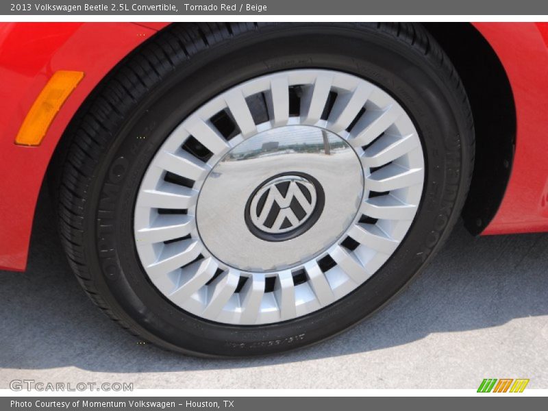 Tornado Red / Beige 2013 Volkswagen Beetle 2.5L Convertible