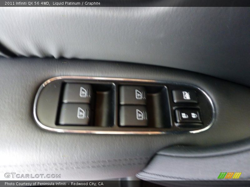 Liquid Platinum / Graphite 2011 Infiniti QX 56 4WD