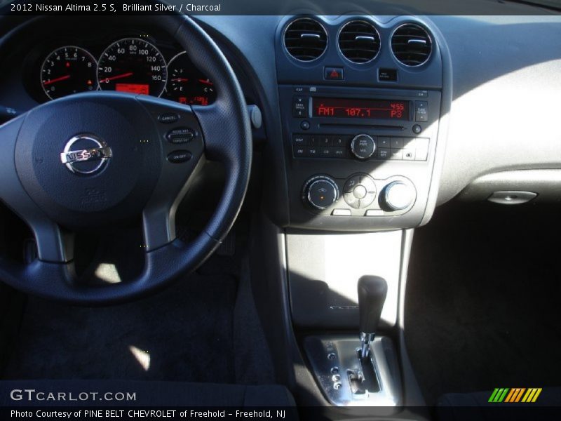 Brilliant Silver / Charcoal 2012 Nissan Altima 2.5 S