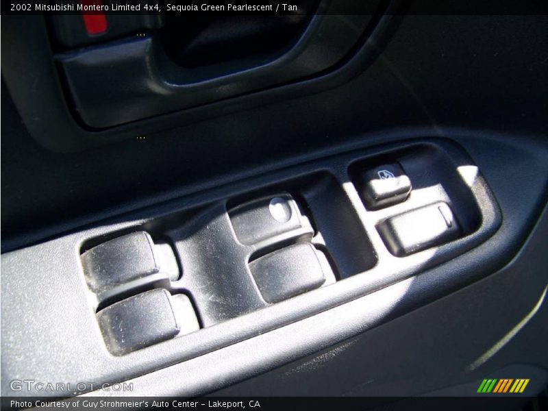 Sequoia Green Pearlescent / Tan 2002 Mitsubishi Montero Limited 4x4