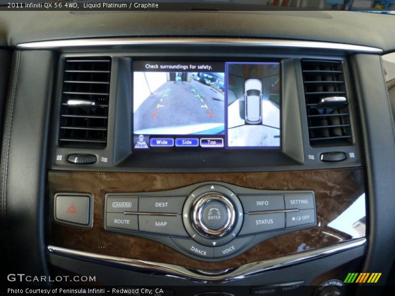Liquid Platinum / Graphite 2011 Infiniti QX 56 4WD