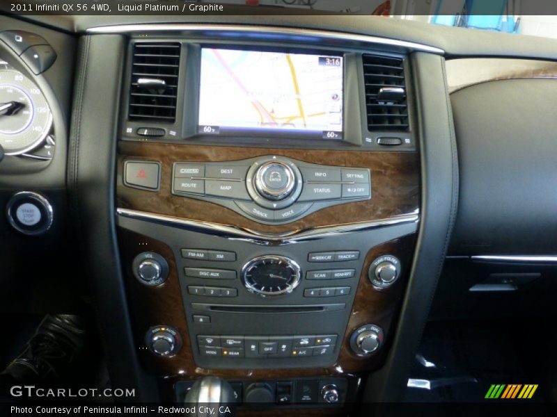 Liquid Platinum / Graphite 2011 Infiniti QX 56 4WD