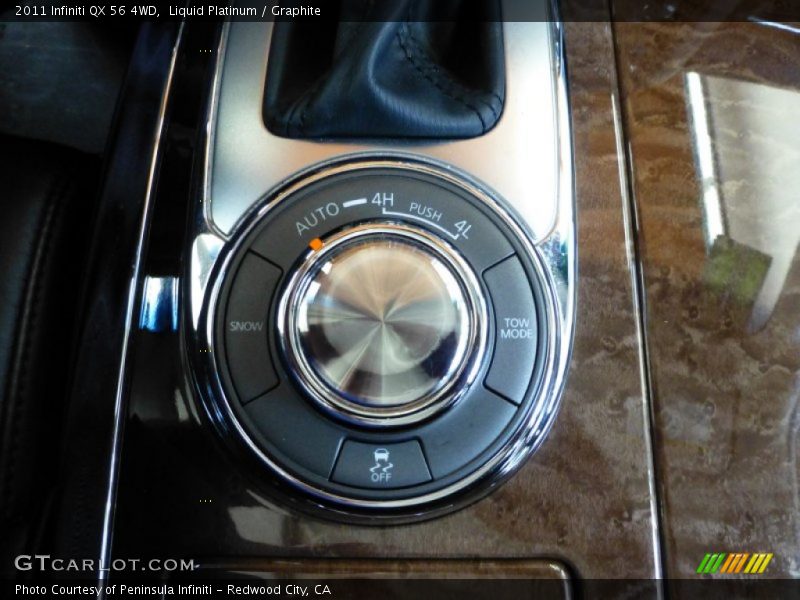 Liquid Platinum / Graphite 2011 Infiniti QX 56 4WD
