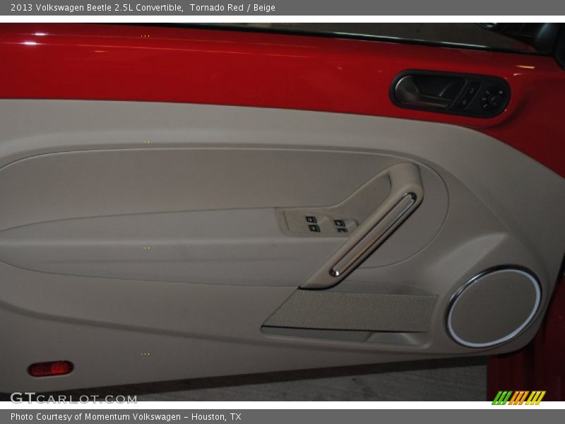 Tornado Red / Beige 2013 Volkswagen Beetle 2.5L Convertible