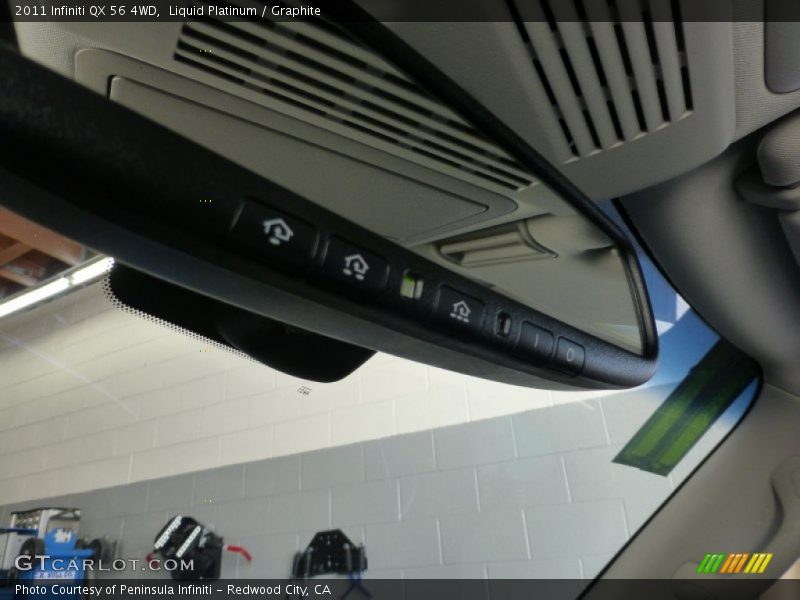 Liquid Platinum / Graphite 2011 Infiniti QX 56 4WD