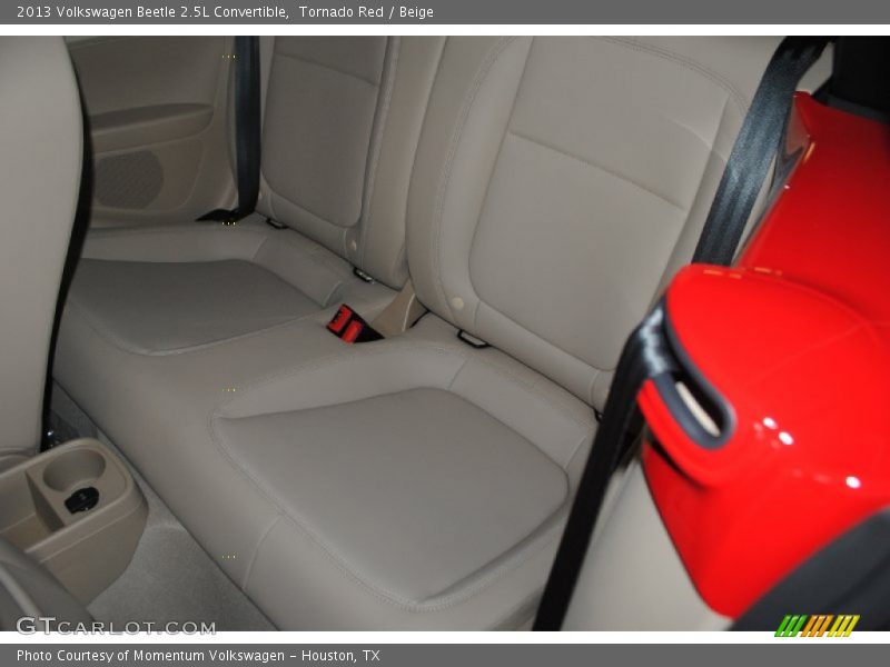 Tornado Red / Beige 2013 Volkswagen Beetle 2.5L Convertible
