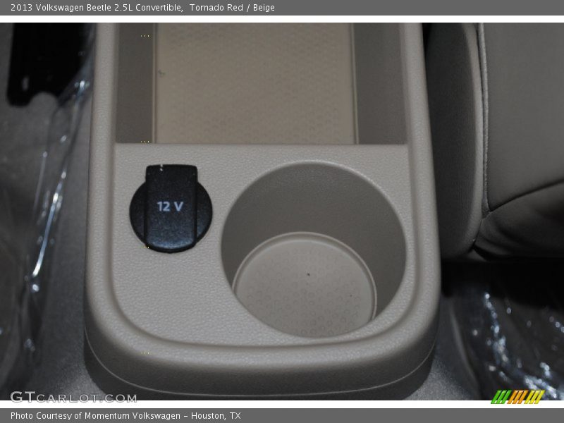 Tornado Red / Beige 2013 Volkswagen Beetle 2.5L Convertible