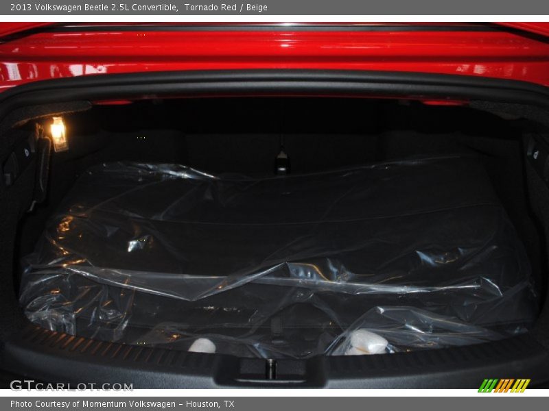 Tornado Red / Beige 2013 Volkswagen Beetle 2.5L Convertible