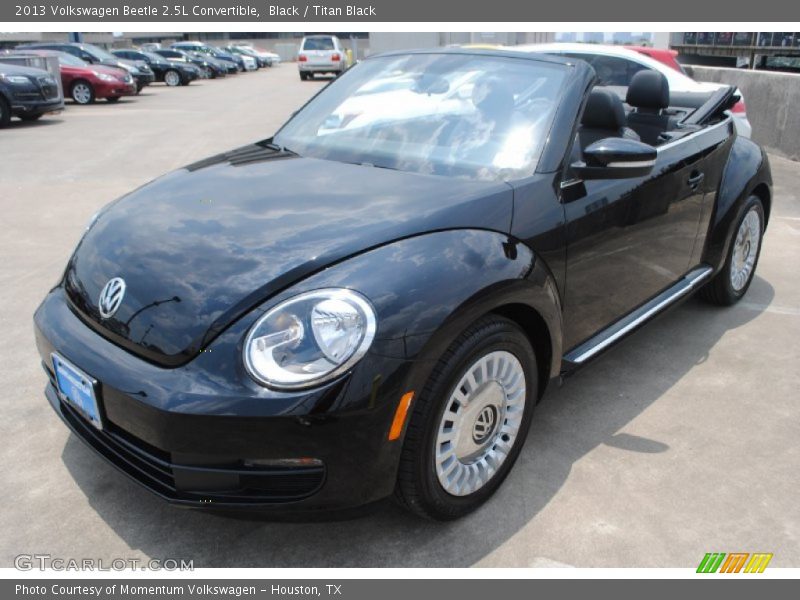 Black / Titan Black 2013 Volkswagen Beetle 2.5L Convertible