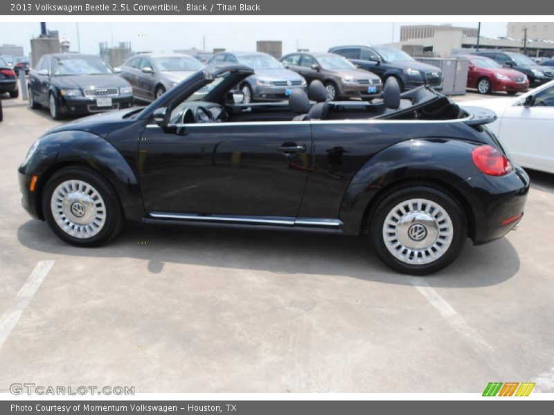 Black / Titan Black 2013 Volkswagen Beetle 2.5L Convertible