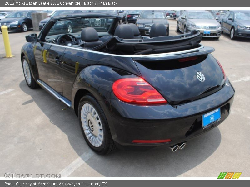 Black / Titan Black 2013 Volkswagen Beetle 2.5L Convertible