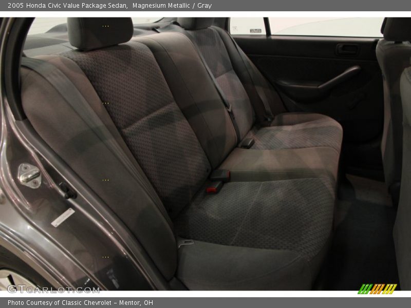 Magnesium Metallic / Gray 2005 Honda Civic Value Package Sedan
