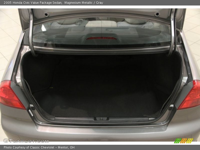 Magnesium Metallic / Gray 2005 Honda Civic Value Package Sedan