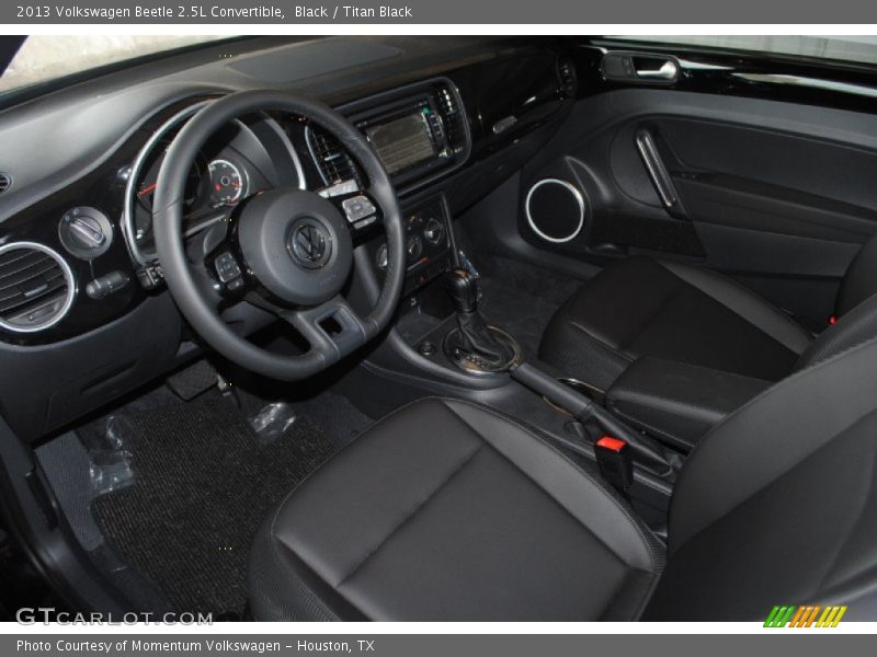 Black / Titan Black 2013 Volkswagen Beetle 2.5L Convertible