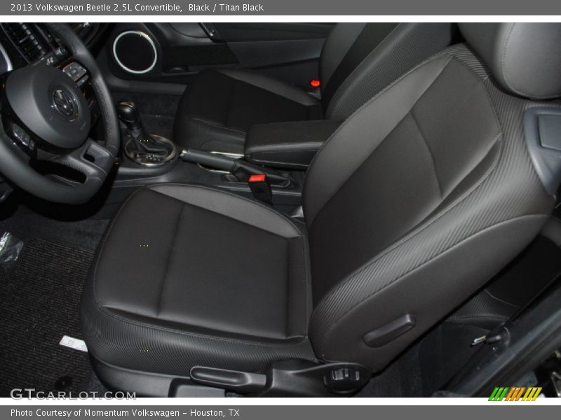 Black / Titan Black 2013 Volkswagen Beetle 2.5L Convertible