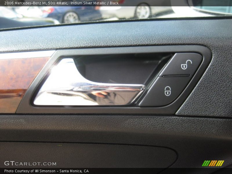 Iridium Silver Metallic / Black 2006 Mercedes-Benz ML 500 4Matic