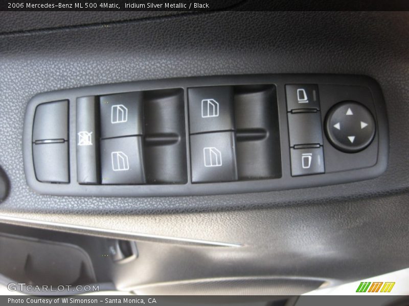 Iridium Silver Metallic / Black 2006 Mercedes-Benz ML 500 4Matic