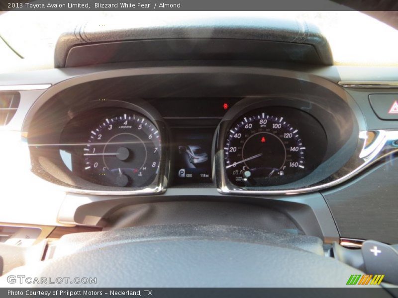 Blizzard White Pearl / Almond 2013 Toyota Avalon Limited