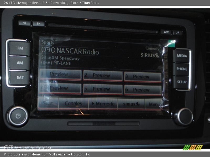 Black / Titan Black 2013 Volkswagen Beetle 2.5L Convertible